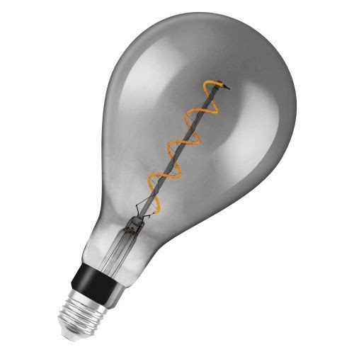 Osram LED Vintage 1906 Classic A160 Filament Smoke 5-12W/818 E27 110lm klar Warm Comfort Light 340° nicht dimmbar