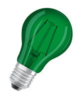 Osram / Ledvance LED Classic A grün 300° 2,5-15W/175 45lm E27 220-240V nicht dimmbar