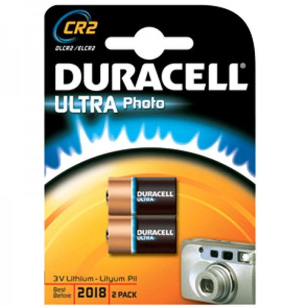 Duracell Photobatterie ULTRA CR2 BG2 2er Blister