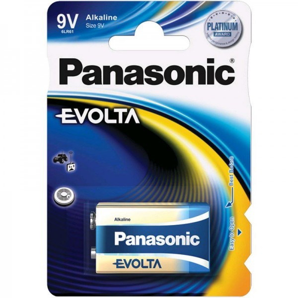 Panasonic Batterie Evolta E-Block 9V 1er Blister
