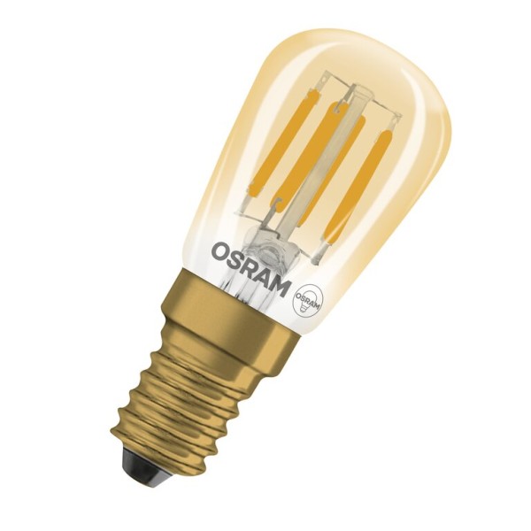 Osram / Ledvance LED Filament Vintage 1906 Special T26 klar 320° 2,8-25W/822 extra warmweiß 250lm E14 220-240V dimmbar