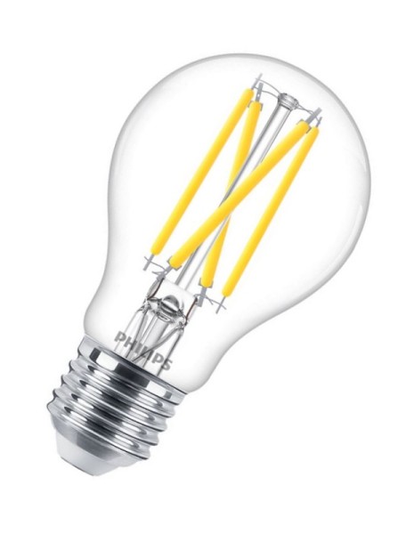 Philips LED Filament Master LEDbulb A60 ° 5,9-60W/922-927 abstimmbares Weiß 806lm E27 220-240V 104mm dimmbar