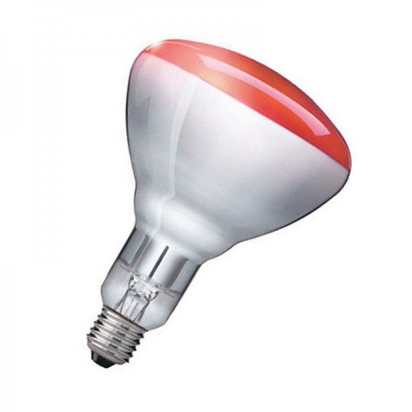 Philips InfraRed 250W IR250RH BR125 E27 Rot Tieraufzucht