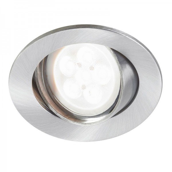 Sylvania LED Inset Trend Swing 6W/840 GU10 36° 345lm neutralweiß dimmbar silber