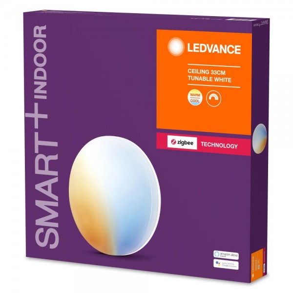 LEDVANCE LED Smart+ ZB Ceiling Ø33 23W/827-865 1800lm 120° dimmbar