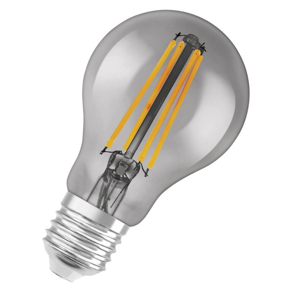 Osram / Ledvance LED Filament Bluetooth Smart+ Classic A rauchig 300° 6-44W/825 warmweiß 540lm E27 220-240V dimmbar