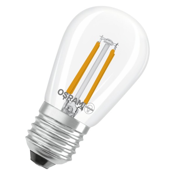 Osram / Ledvance LED Filament Superstar Edison ST klar 320° 3,4-40W/827 warmweiß 470lm E27 220-240V dimmbar