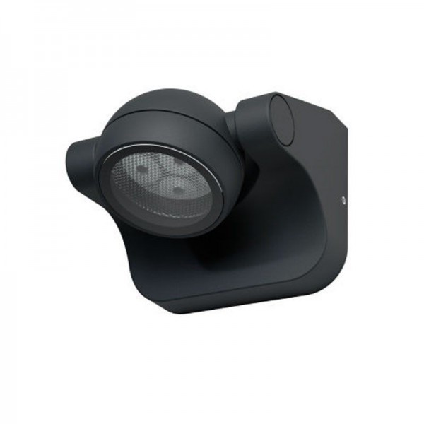 Osram LED Wandleuchte Endura Style Hemisphere 6W/830 360lm warmweiß nicht dimmbar dunkelgrau IP44