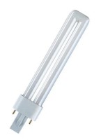 NuLoXx Leuchtstofflampe 180° 9W/830 weiß 600lm G23 dimmbar
