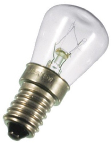 SH Birnenformlampe 26x57mm E14 12V 25W 40100