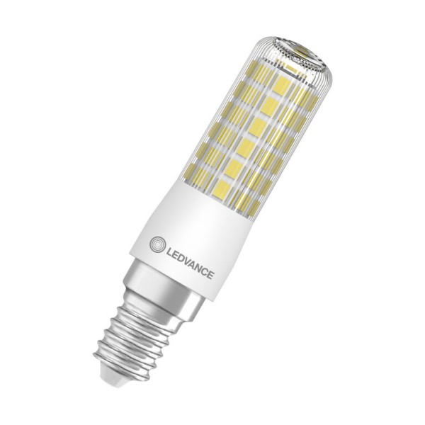 Osram / Ledvance LED Special T Slim T klar 320° 6,5-60W/827 warmweiß 806lm E14 220-240V 82mm dimmbar