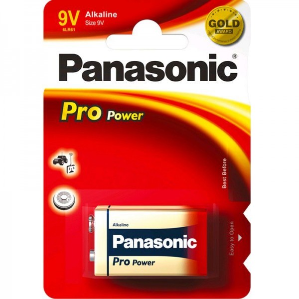 Panasonic Batterie Pro Power E-Block 9V 1er Blister