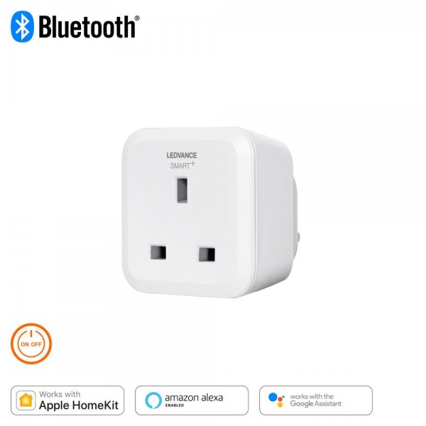 LEDVANCE LED Smart+ BT Apple HK Plug UK IP20 weiß