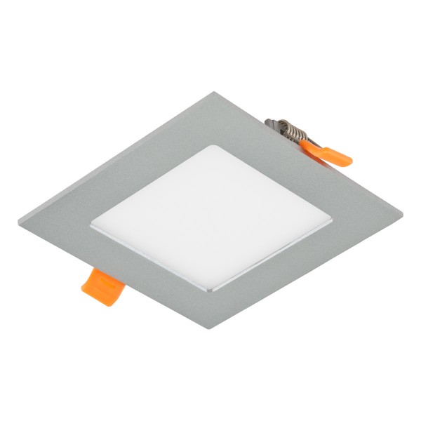 EVN LED Panel Silber viereckig 120x120x25mm 9W 3000K 600lm >80° IP20