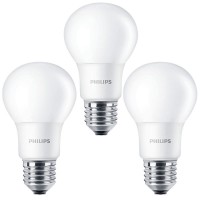 Philips CorePro LEDbulb A60 8-60W/827 LED E27 806lm matt warmweiß nicht dimmbar - 3er Pack