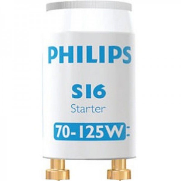 Philips Starter S16 70-125W 240V UNP Starter für Bräunungslampen