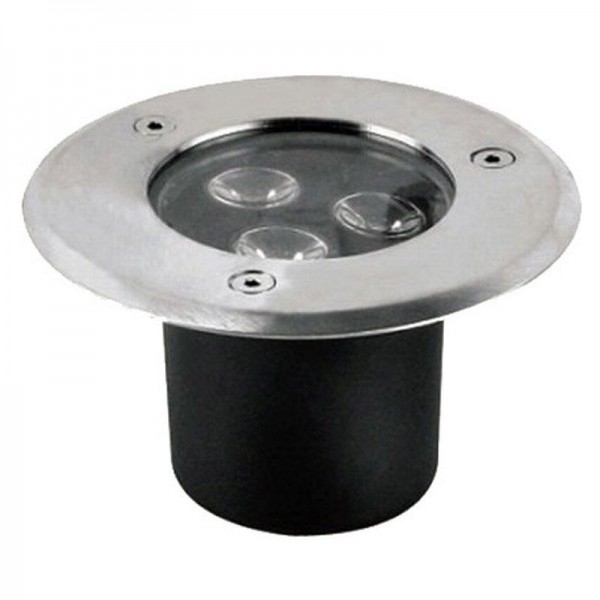 I-Light LED Bodeneinbaustrahler, 3 LED, 3 Watt, 6000K, 12 V 30.000Std