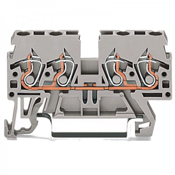 Wago 4-Leiter-Durchgangsklemme 870-831 (1 Stück)