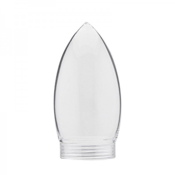 Paulmann Dekoglas Kerze Klar