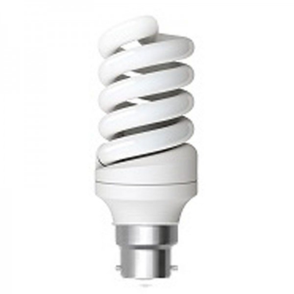 I-Light Energiesparlampe Mini Spirale B22 20W 6400K 12.000 Stunden