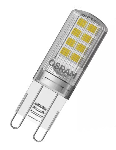 Osram LED Base 300° Pin 2,6-30W/827 warmweiß 320lm G9 220-240V 5er Blister