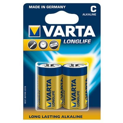 Varta Batterien Longlife Extra 4114 C 2er Blister