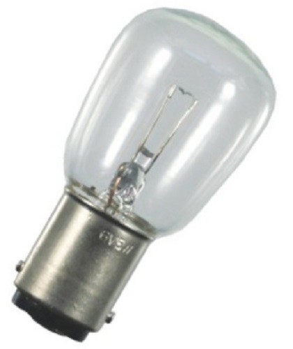 SH Birnenformlampe 26x57mm Ba15d 24V 25W 41104
