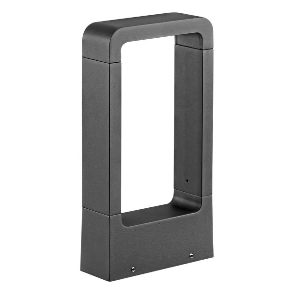 EVN Power-LED Wegeleuchte anthrazit schwenkbar rechteckig 160x54x300mm 7W 3000K 497lm >80° 220-240V IP54