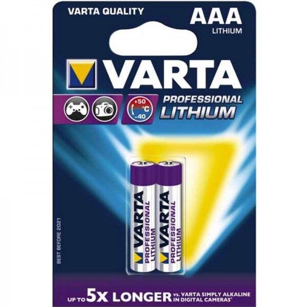 Varta Professional Lithium AAA 06103 2er Blister