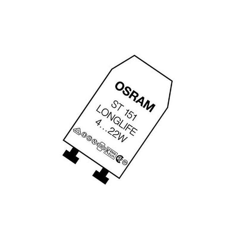 Osram Leuchtstofflampenstarter Starter ST151 4-22Watt Tandem 5 St 