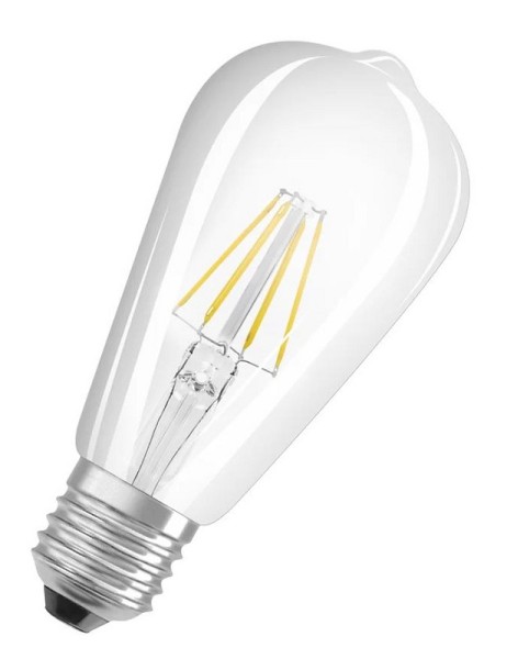 Osram LED Filament Superstar+ Edison ST64 klar 300° 5,8-60W/940 neutralweiß 806lm E27 220-240V dimmbar