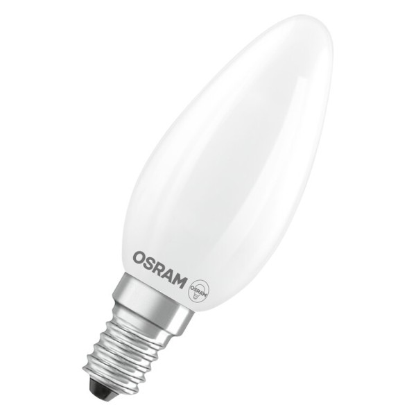 Osram / Ledvance LED Filament Star Kerze B matt 300° 3,4-40W/865 tageslichtweiß 470lm E14 220-240V