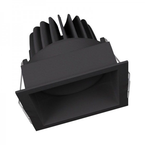 LEDVANCE LED Einbauleuchte Spot Square Adjust 8W/830 650lm 36° schwarz IP20 warmweiß