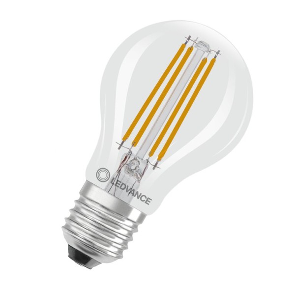 Osram / Ledvance LED Filament Classic A klar 300° Superior 7,2-60W/927 warmweiß 806lm E27 220-240V dimmbar