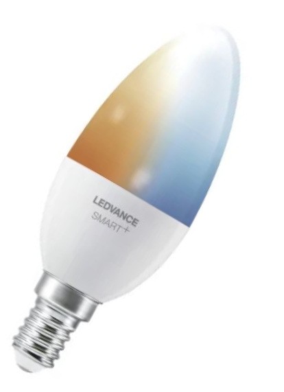 Ledvance LED WIFI Smart+ Kerze B40 matt 200° 4,9-40W/827-865 abstimmbares Weiß 470lm E14 220-240V dimmbar 3er Pack