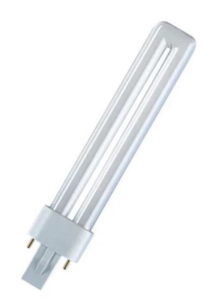 NuLoXx Leuchtstofflampe 180° 5W/830 weiß 250lm G23 dimmbar