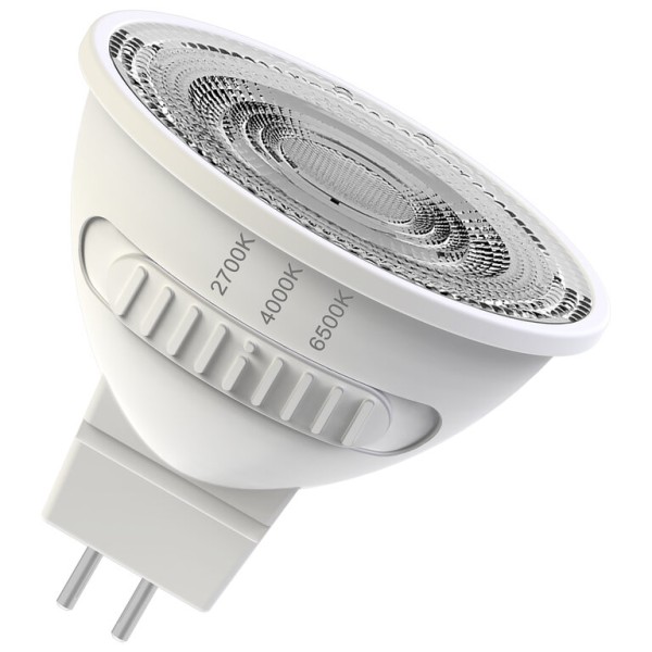 Osram / Ledvance LED Star Spot MR16 36° 3-Lichtfarben 5,6-45W/827/840/865 abstimmbares Weiß 550lm GU5.3 12V