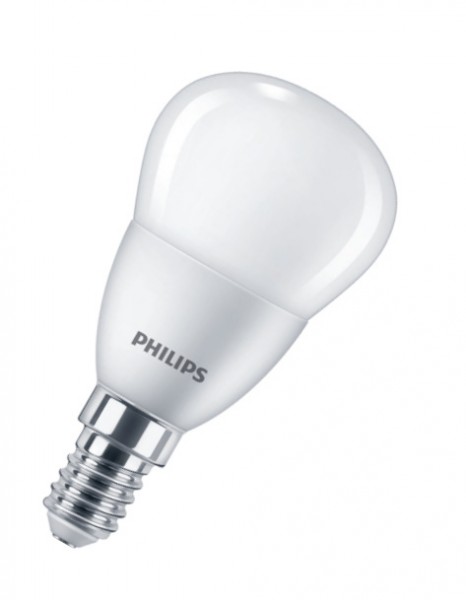 Philips LED CorePro LEDluster P45 5-40W/840 kaltweiß 470lm E14 220-240V