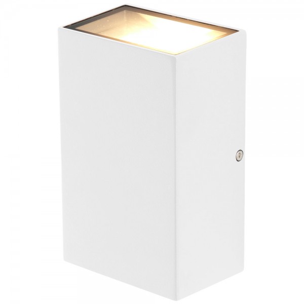EVN LED 2-flammige Leuchte weiß rechteckig 160x100x66mm 12W 3000K 456lm >80° 100-240V IP54
