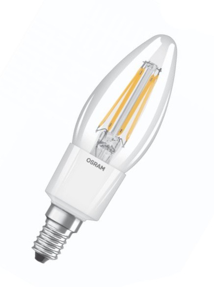 Osram LED Parathom Classic B Filament 5,5-60W/827 E14 806lm klar warmweiß nicht dimmbar