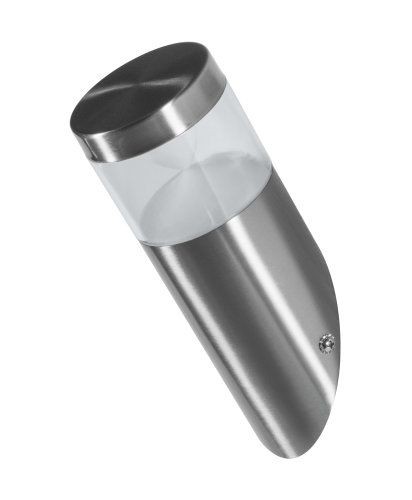 LEDVANCE LED Wandleuchte Endura Style Mini Zylinder Torch 4W/830 250lm warmweiß nicht dimmbar steel IP44