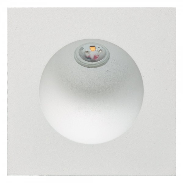 EVN Power-LED Leuchte weiß Kugel 80x80x30mm 2W 3000K 112lm >80° IP54