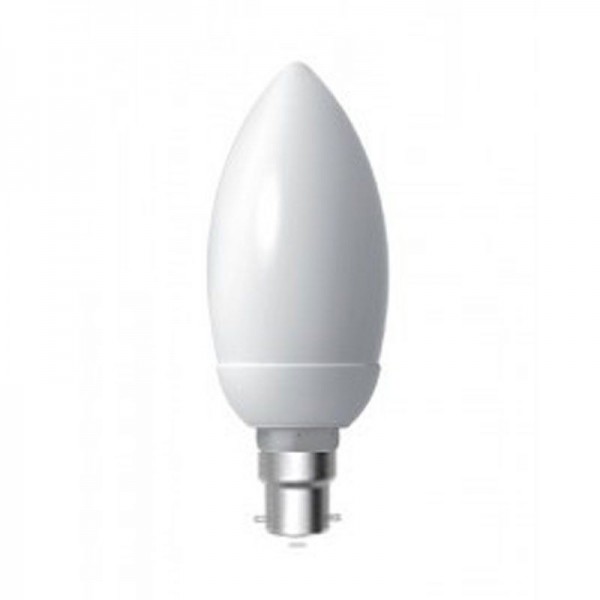 I-Light Energiesparlampe Micro Kerze B15 11W 6400K 12.000 Stunden