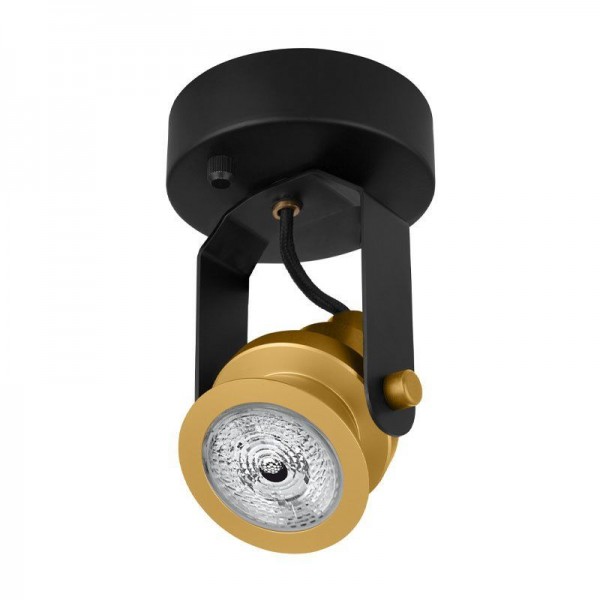 Osram Wand-/Deckenleuchte Vintage 1906 Decospot GU10 6,1W/927 350lm warmweiß nicht dimmbar gold IP20