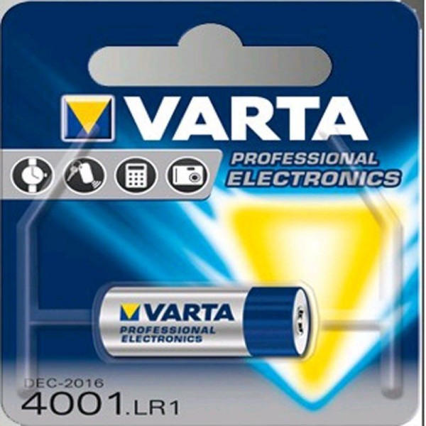 Varta BatterieElectronics N 4001 1,5V 850mAh 1er Blister