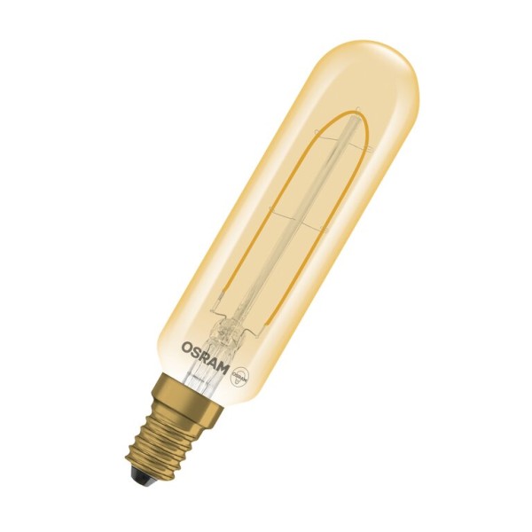 Osram / Ledvance LED Filament Vintage 1906 Special T28 klar 320° 2,8-25W/822 extra warmweiß 250lm E14 220-240V dimmbar