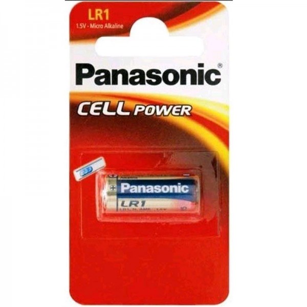 Panasonic Knopfzelle Cell Power Mikro-Alkali LR1 12V 1er Blister