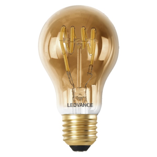 Osram / Ledvance LED Filament WIFI Smart+ Classic A gold 320° 6-40W/822-850 abstimmbares Weiß 470lm E27 220-240V dimmbar