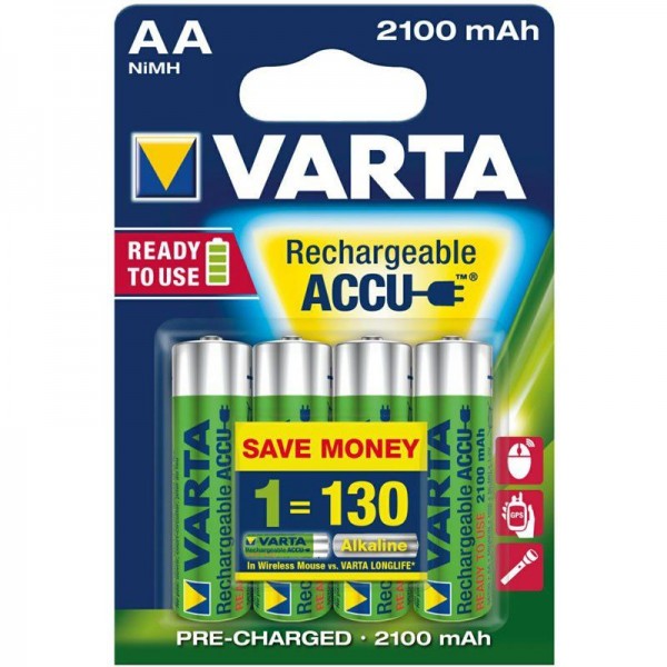 Varta Akku Ready2Use AA 56706 2100mAh 4er Blister
