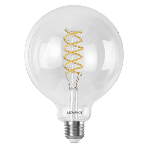 Osram / Ledvance LED Filament WIFI Smart+ Globe G125 klar 320° 8-60W/827-865 abstimmbares Weiß 806lm E27 220-240V dimmbar